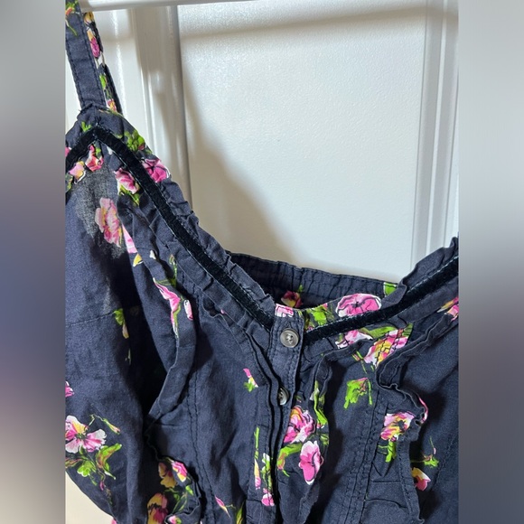 Brand new Hollister Peplum babydoll top / floral ruffle size small - Picture 5 of 8